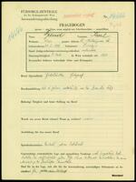 Applicant: Freud, Karl; born 23.1.1899 in Sniatyn (Ukraine); married.