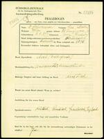 Applicant: Schwamm, Max (Mostha); born 3.8.1877 in Iași (Romania); married.