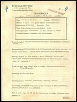 Applicant: Schenirer, Maximilian; born 26.9.1909 in Vienna (Austria); single.