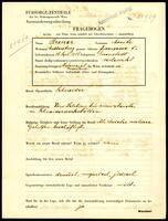 Applicant: Breuer, Moritz; born 26.9.1886 in Eisenstadt (Austria); married.