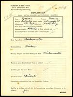 Applicant: Gelles, David; born 24.4.1887 in Mattersburg (Austria); no status registered.