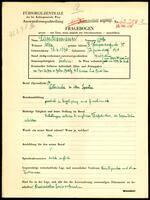 Applicant: Landesmann, Otto; born 28.6.1890 in Krnov (Czech Republic); divorced.