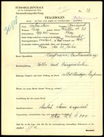 Applicant: Rubinstein, Bernhard; born 14.6.1883 in Vienna (Austria); married.