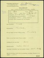 Applicant: März, Gittel; born 16.11.1865 in Lambor; widowed.
