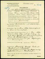 Applicant: Sack, Chaim; born 1890 in Thessalonikē (Greece); married.