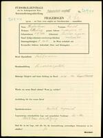 Applicant: Hirschenhauser, Rosa; born 18.4.1888 in Marz; married.