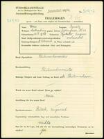 Applicant: Weiss, Ignatz; born 10.2.1878 in Nyirbator (Hungary); married.