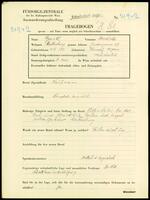 Applicant: Gerstl, Berthold; born 14.12.1892 in Wandorf (Hungary); married.