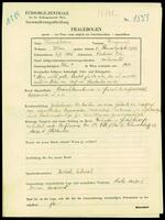 Applicant: Hirschhorn, Emanuel; born 3.2.1906 in Chodorów (Poland); married.