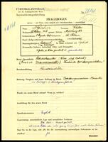Applicant: Hahn, Viktor; born 8.12.1908 in Sankt Pölten (Austria); married.