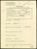 Applicant: Löb, Jakob; born 9.2.1902 in Mattersburg (Austria); single.