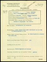 Applicant: Frankl, Ladislaus; born 8.8.1911 in Dürnbach im Burgenland (Austria); single.