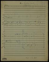 Russian cavallerie march (arrangement manuscript).