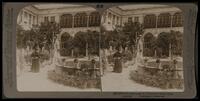 (99) - 3178 - The inner court of a Damascus home, Syria.