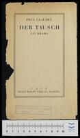 Paul Claudel: Der Tausch. Drama.