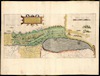 Tribus Ruben hoc est [cartographic material] : ea Terrae Sanctae regio, quae in diuidendo tribui Ruben assignata est.