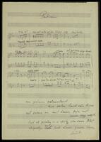 Partisanen (arrangement - manuscript).
