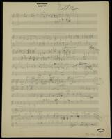 [Bühnenmusik zu "Eine königin Esther", op. 15b] [sketch] (manuscript) / von Max Brod.