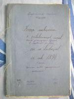 Метрическая книга регистрации браков в м.Людвиполь в 1894 г.