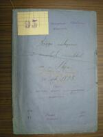 Метрическая книга регистрации умерших в Степани за 1895 г.