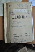 Список членов Могилёвском уездного комитета партии, в том числе евреев, а также их удостоверения.