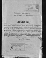 О прекращении деятельности в Аккермане профессионального союза приказчиков, о политической проверке подозреваемых в политической неблагонадежности.
