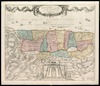Generaale Kaart van het Beloofde Land tot verlichting voor de Geschiedenisse Vervat in den Bybel [cartographic material].