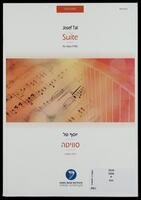 Suite : for viola (1940) / Josef Tal.