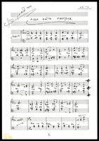 Avre este abajour (arrangement - manuscript).