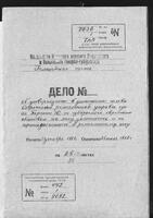 По жалобе Острожской ремесленой управы о незаконном избрании ее главой председателя еврейского ремесленного общества, купца Юлиана Таргони; список еврейских избирателей.