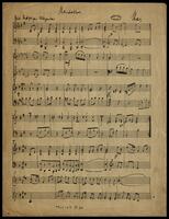 Menuett : for piano (manuscript).