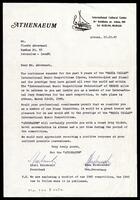 Correspondence: Claude Abravanel - Israel Association of Musicians & Music Teachers. 15121983-1121984