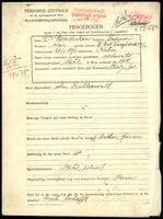 Applicant: Mondschein, Salomon; born 29.3.1892 in Kalusz; married.