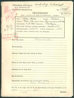 Applicant: Mark, Todres; born 4.8.1905 in Podhajce (Ukraine); married.