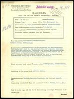 Applicant: Lustig, Siegfried; born 31.8.1902 in Český Těšín (Czech Republic); married.
