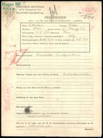 Applicant: Lichtenstein, Berta; born 10.3.1914 in Vienna (Austria); single.