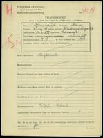 Applicant: Weinraub, Moses; born 10.11.1899 in Chernivt︠s︡i (Ukraine); married.
