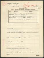 Applicant: Weiner, Walter; born 20.12.1907 in Vienna (Austria); married.