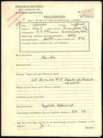 Applicant: Schneider, Siegfried; born 15.7.1915 in Gura Humorului (Romania); no status registered.
