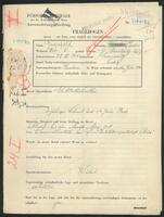 Applicant: Grossfeld, Isidor; born 28.12.1904 in Chernivt︠s︡i (Ukraine); single.