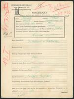 Applicant: Hauser, Oskar; born 14.10.1901 in Vienna (Austria); single.