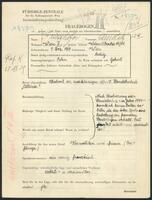 Applicant: Friedhofer, Arnold; born 5.12.1917 in Vienna (Austria); single.
