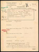 Applicant: Runes, Isidor; born 9.3.1893 in Chernivt︠s︡i (Ukraine); married.