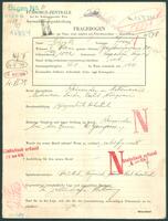 Applicant: Munk, Josef; born 20.12.1892 in Kaposvar (Hungary); married.