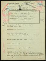 Applicant: Spiegler, Margarete; born 24.10.1897 in Sarvar (Hungary); single.