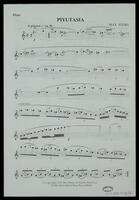 Piyutasia : Sephardic fantasy : for flute and piano / Max Stern.