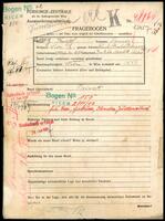 Applicant: Knopf, Heinz; born 29.9.1916 in Vienna (Austria); single.