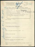 Applicant: Liebling, Siegmund; born 21.9.1906 in Vienna (Austria); single.