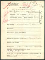 Applicant: Goldner, Walter; born 5.7.1907 in Vienna (Austria); single.