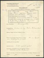 Applicant: Ehrenfeld, Adolf Israel; born 29.11.1908 in Bremen Germany); single.